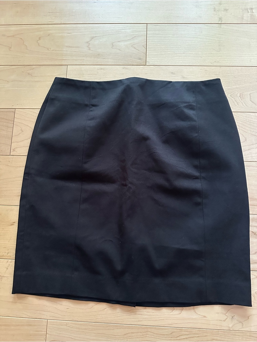 Like-New- Petite Banana Republic Classic Black Pencil Skirt Tailored Office